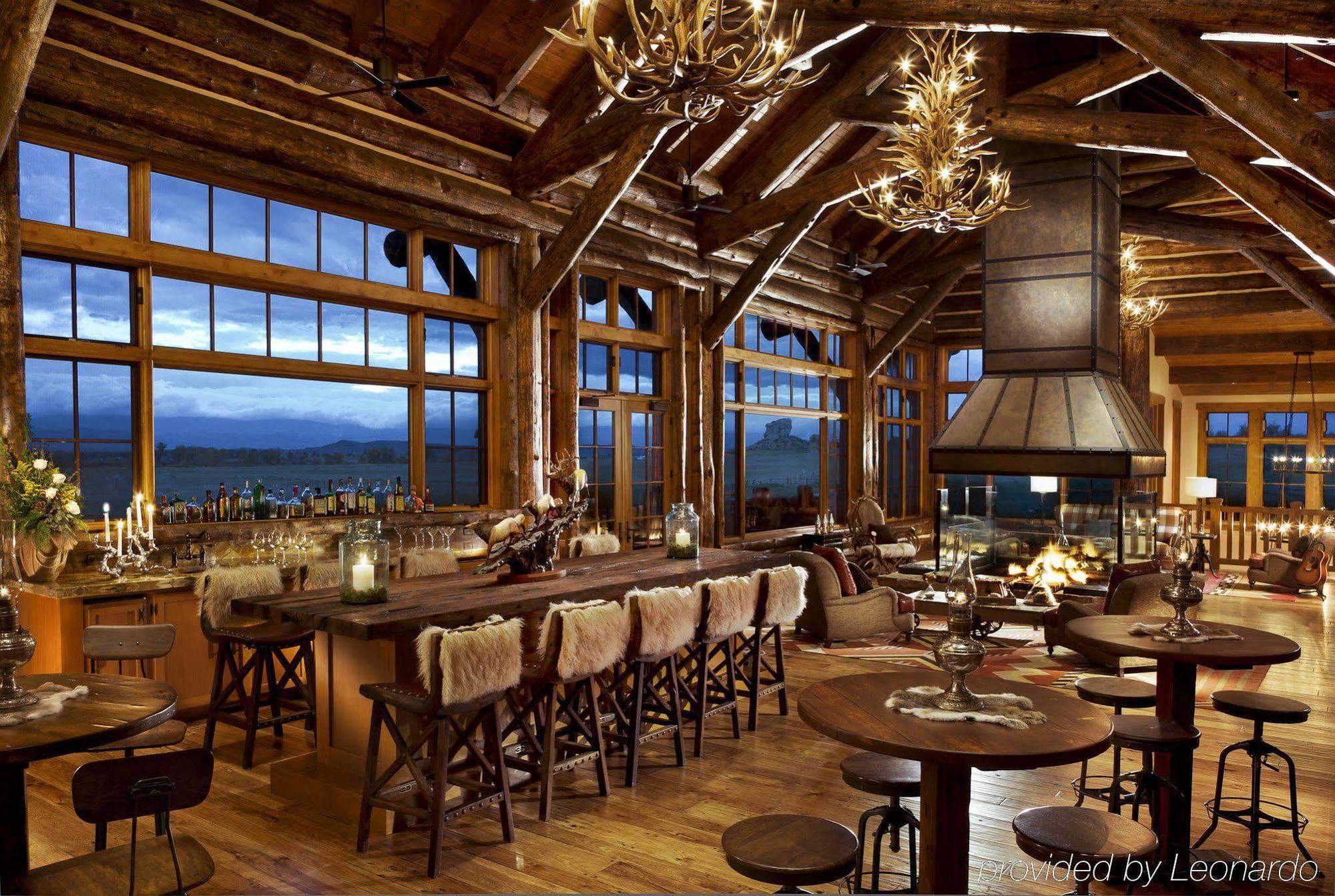 The Lodge & Spa At Brush Creek Ranch Saratoga Ресторан фото